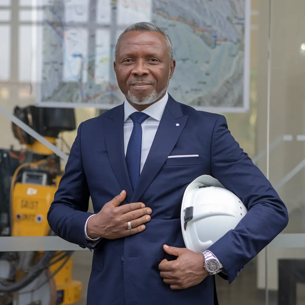 Engineer Abdullahi Mohammed, CEO of Zedvest Fort Limited, leading Nigerian mining expert